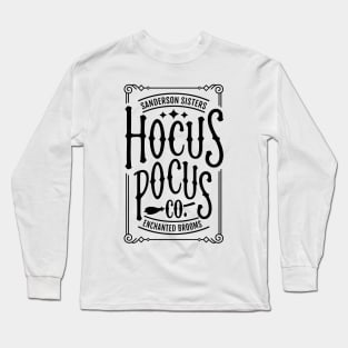 Hocus Pocus Enchanted Brooms Long Sleeve T-Shirt